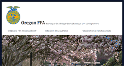 Desktop Screenshot of oregonffa.com